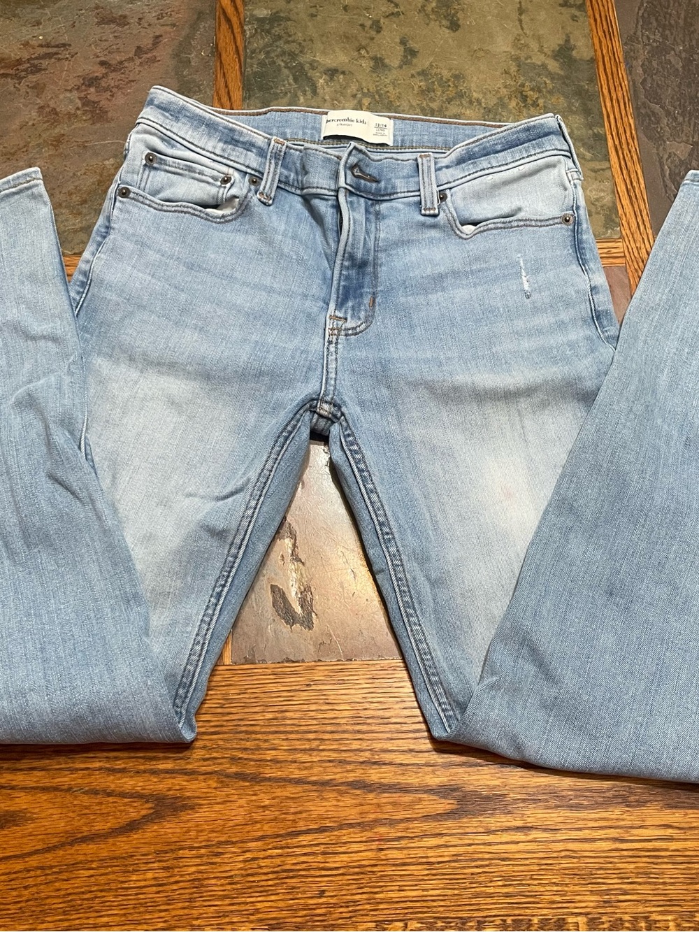 Abercrombie & Fitch Light Blue Skinny Jeans